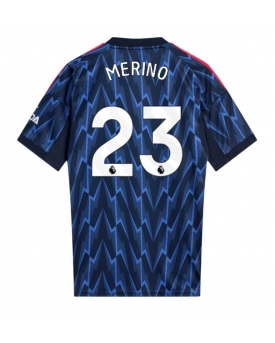 Arsenal Mikel Merino #23 Maglia Gara Trasferta Repliche 2025-26 Maniche Corte